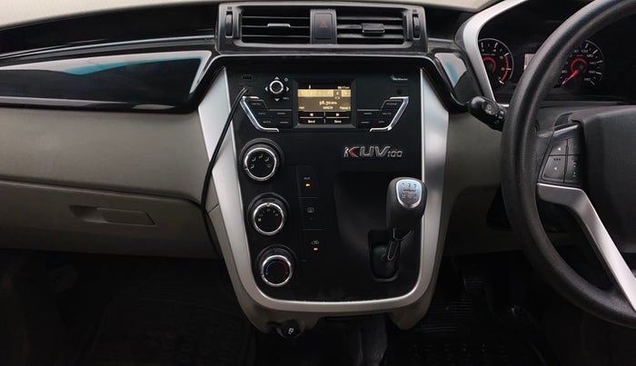 2016 Mahindra Kuv100 K8 6 STR, Petrol, Manual, 62,940 km, Air Conditioner