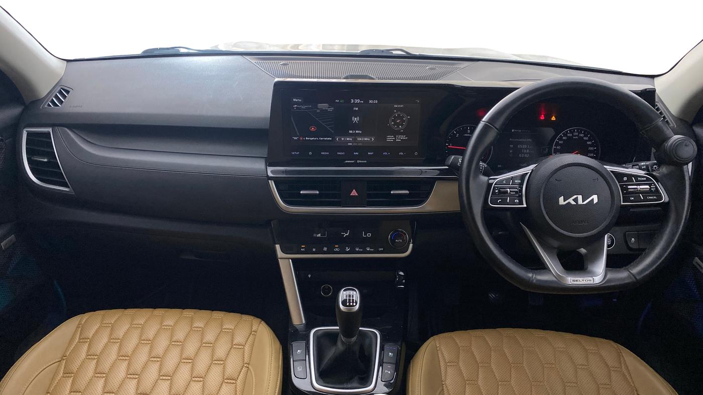 2022 KIA SELTOS HTX PLUS 1.5 DIESEL, Diesel, Manual, 1,36,574 km, Dashboard