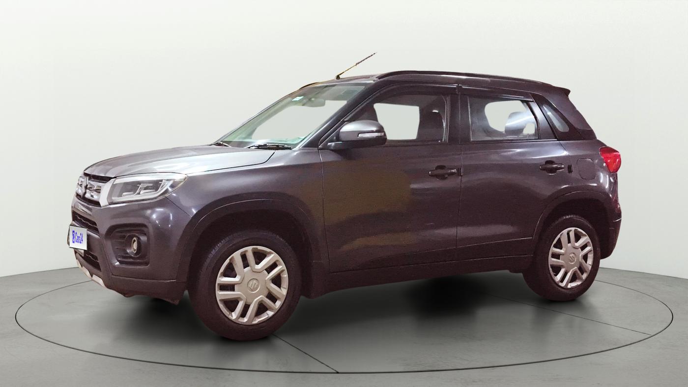 2021 Maruti Vitara Brezza VXI, Petrol, Manual, 54,204 km, Left Front Diagonal