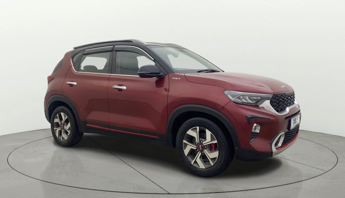 2020 KIA SONET GTX PLUS 1.0 DCT, Petrol, Automatic, 18,625 km, Right Front Diagonal