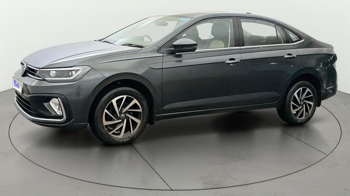 2023 Volkswagen VIRTUS TOPLINE TSI 1.0 AT, Petrol, Automatic, 38,311 km, Left Front Diagonal