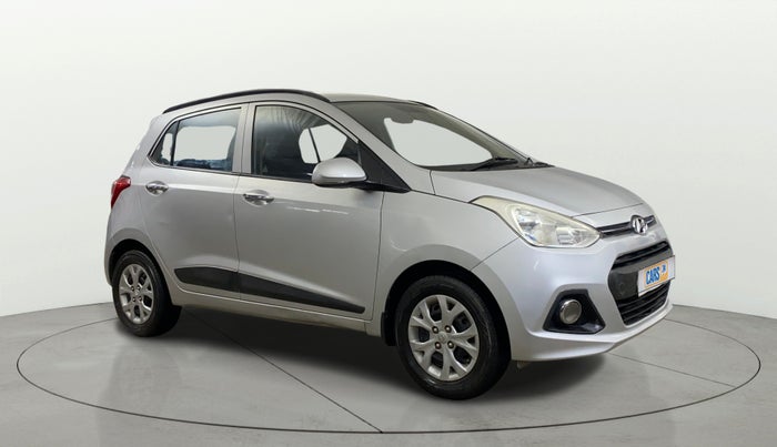 2013 Hyundai Grand i10 SPORTZ 1.2 KAPPA VTVT, Petrol, Manual, 37,401 km, Right Front Diagonal