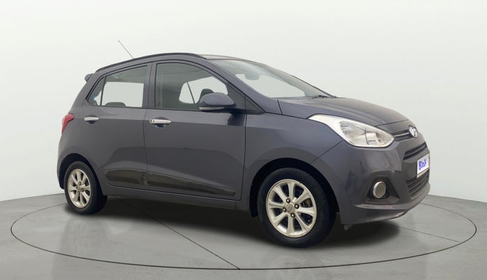 2016 Hyundai Grand i10 ASTA AT 1.2 KAPPA VTVT, Petrol, Automatic, 46,393 km, Right Front Diagonal