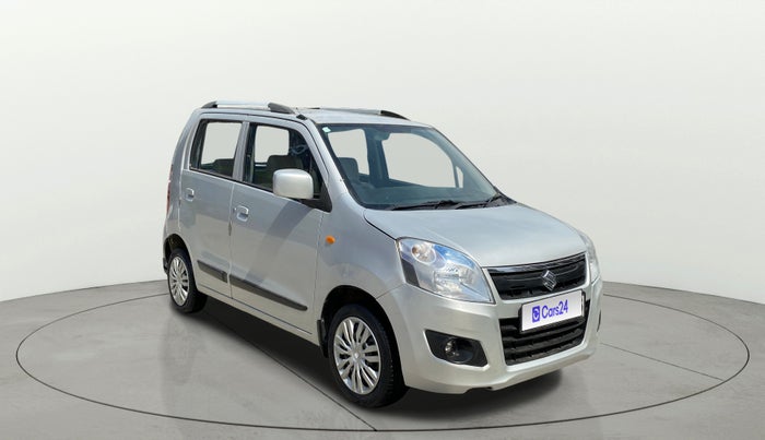 2017 Maruti Wagon R 1.0 VXI AMT, Petrol, Automatic, 79,458 km, Right Front Diagonal