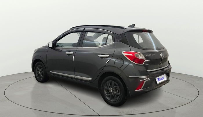 2021 Hyundai GRAND I10 NIOS SPORTZ AMT 1.2 KAPPA VTVT, CNG, Automatic, 28,546 km, Left Back Diagonal