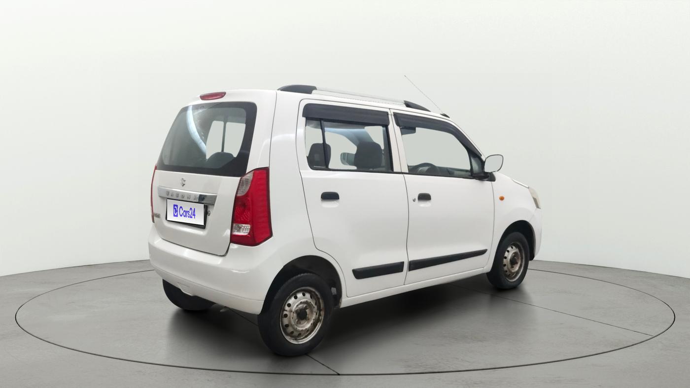 2014 Maruti Wagon R 1.0 LXI CNG, CNG, Manual, 1,35,909 km, Right Back Diagonal