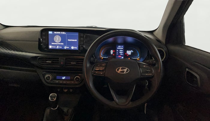 2023 Hyundai EXTER SX 1.2 CNG MT, CNG, Manual, 80,793 km, Steering Wheel Close Up