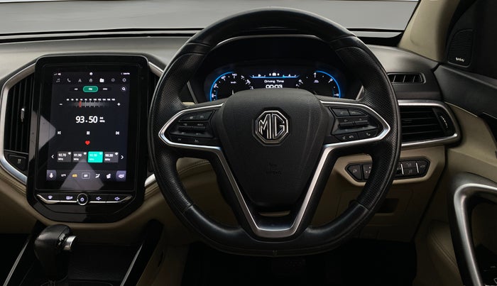 2021 MG HECTOR SHARP 1.5 PETROL CVT, Petrol, Automatic, 45,108 km, Steering Wheel Close Up