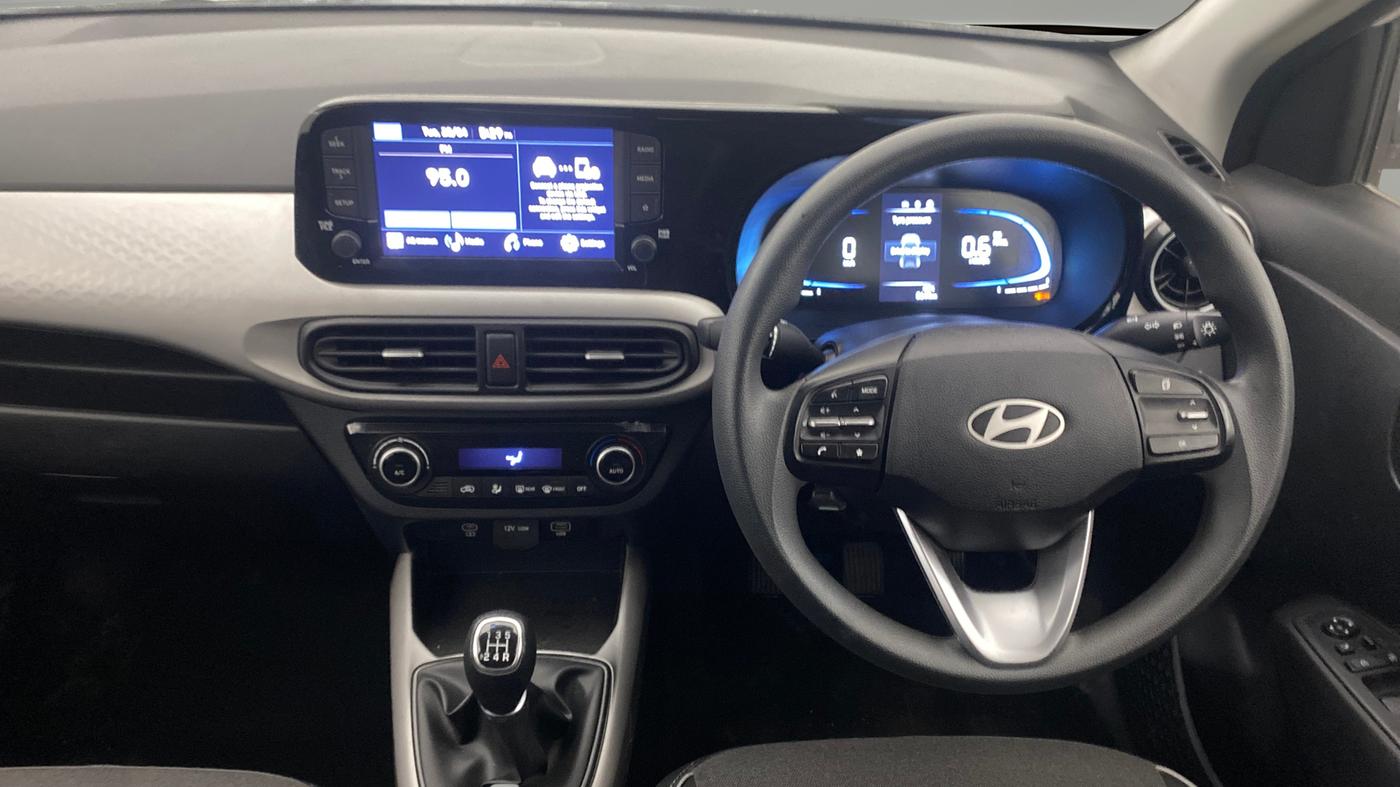 2025 Hyundai EXTER SX Tech 1.2 HY CNG DUO MT, CNG, Manual, 8,644 km, Steering Wheel Close Up