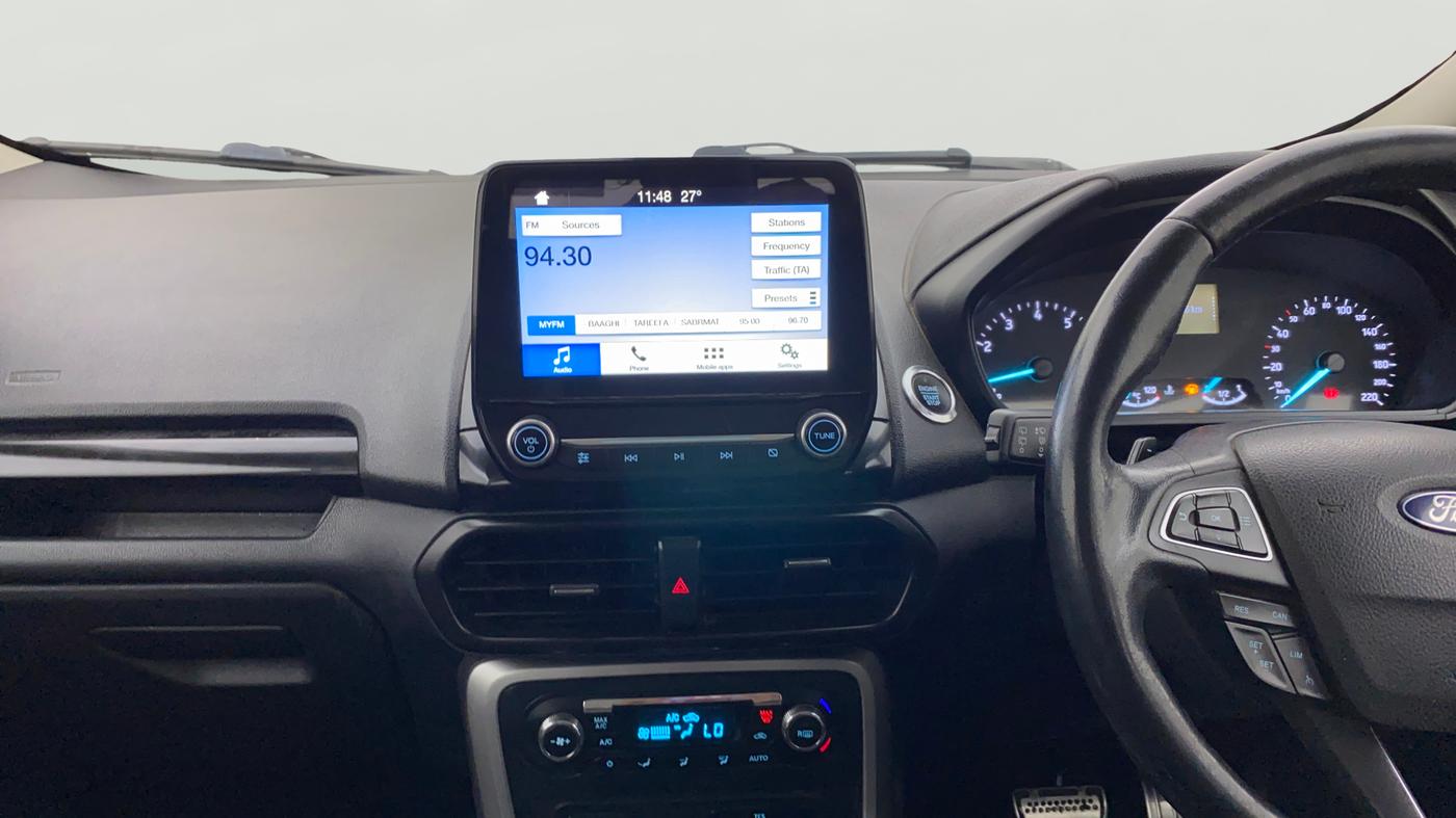2018 Ford Ecosport TITANIUM + 1.5L PETROL AT, Petrol, Automatic, 96,521 km, Air Conditioner