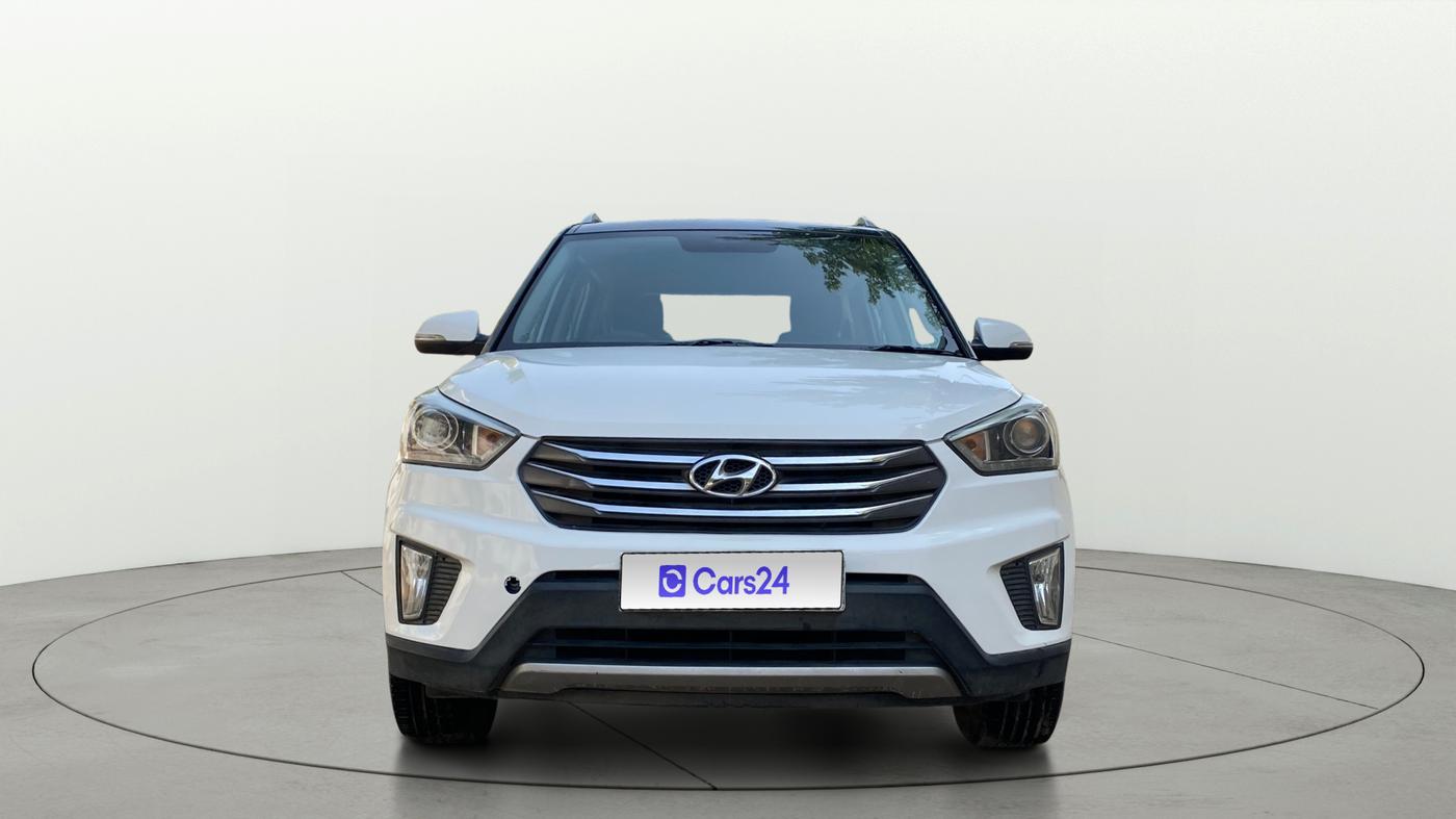 2016 Hyundai Creta SX PLUS  ANNIVERSARY EDITION 1.6 PETROL, Petrol, Manual, 1,05,639 km, Front