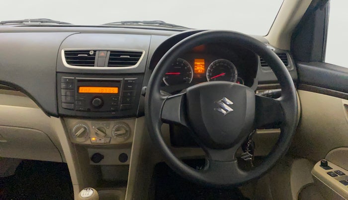 2014 Maruti Swift Dzire VXI, Petrol, Manual, 40,494 km, Steering Wheel Close Up