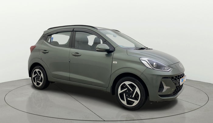 2023 Hyundai GRAND I10 NIOS SPORTZ AMT 1.2 KAPPA VTVT, Petrol, Automatic, 11,795 km, Right Front Diagonal