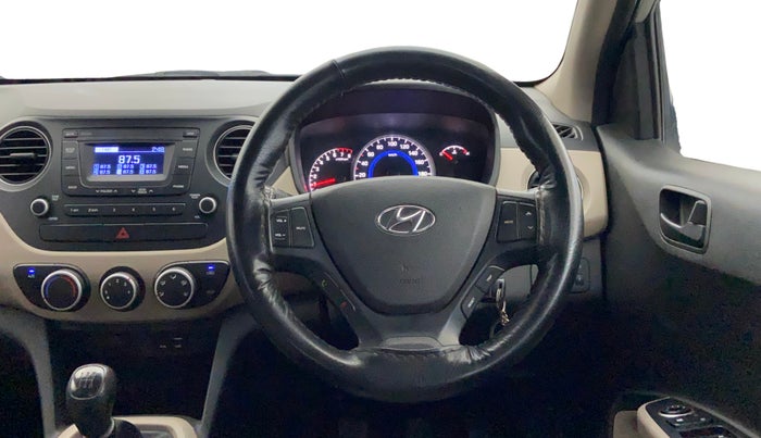 2018 Hyundai Grand i10 MAGNA 1.2 KAPPA VTVT, Petrol, Manual, 36,562 km, Steering Wheel Close Up