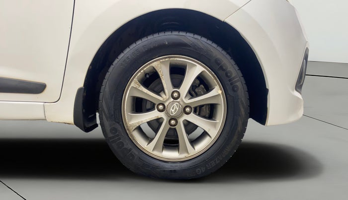 2015 Hyundai Grand i10 ASTA (O) 1.2 KAPPA VTVT, Petrol, Manual, 92,198 km, Right Front Wheel