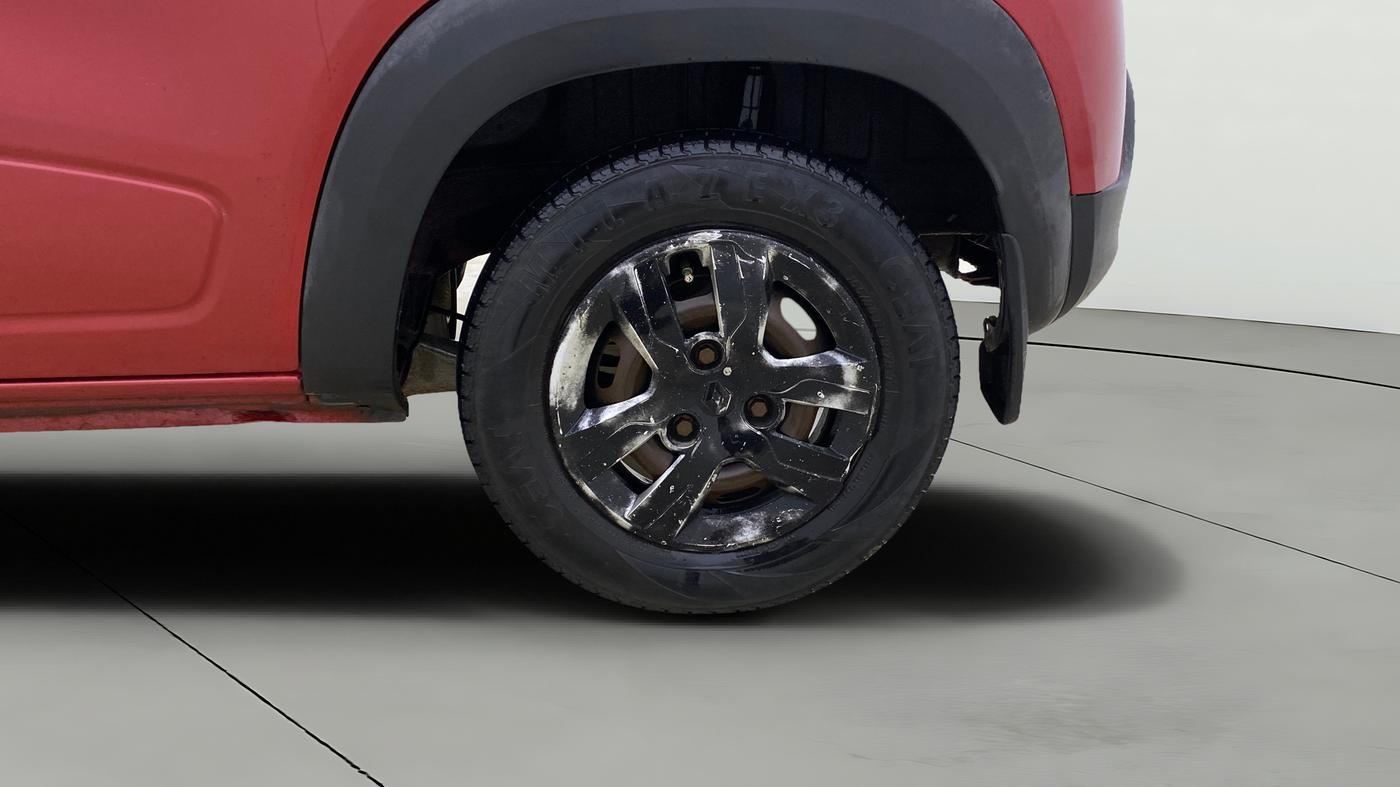 2018 Renault Kwid RXT 0.8, CNG, Manual, 1,24,087 km, Left Rear Wheel