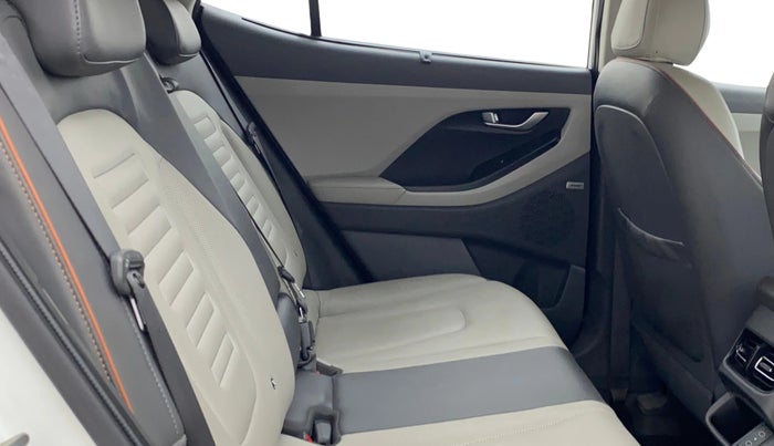 2024 Hyundai Creta SX (O) IVT 1.5 PETROL, Petrol, Automatic, 24,755 km, Right Side Rear Door Cabin