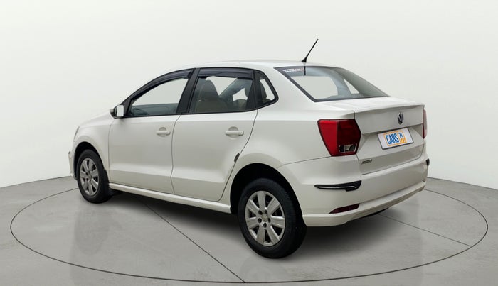 2017 Volkswagen Ameo TRENDLINE 1.5L, Diesel, Manual, 1,30,843 km, Left Back Diagonal