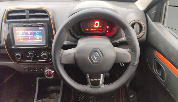2017 Renault Kwid CLIMBER 1.0 AMT, Petrol, Automatic, 86,070 km, Steering Wheel Close Up