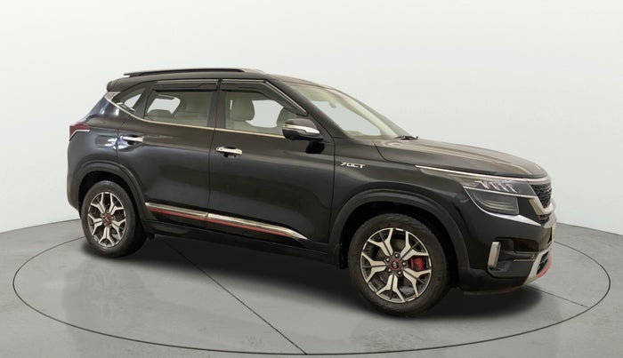 2019 KIA SELTOS GTX PLUS 1.4 PETROL DCT DUAL TONE, Petrol, Automatic, 46,512 km, Right Front Diagonal