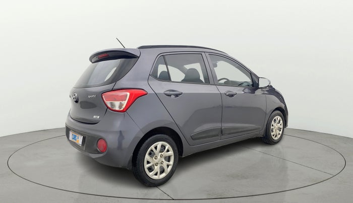 2019 Hyundai Grand i10 SPORTZ 1.2 KAPPA VTVT, Petrol, Manual, 38,471 km, Right Back Diagonal
