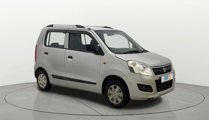 2014 Maruti Wagon R 1.0 LXI, CNG, Manual, 77,007 km, Right Front Diagonal