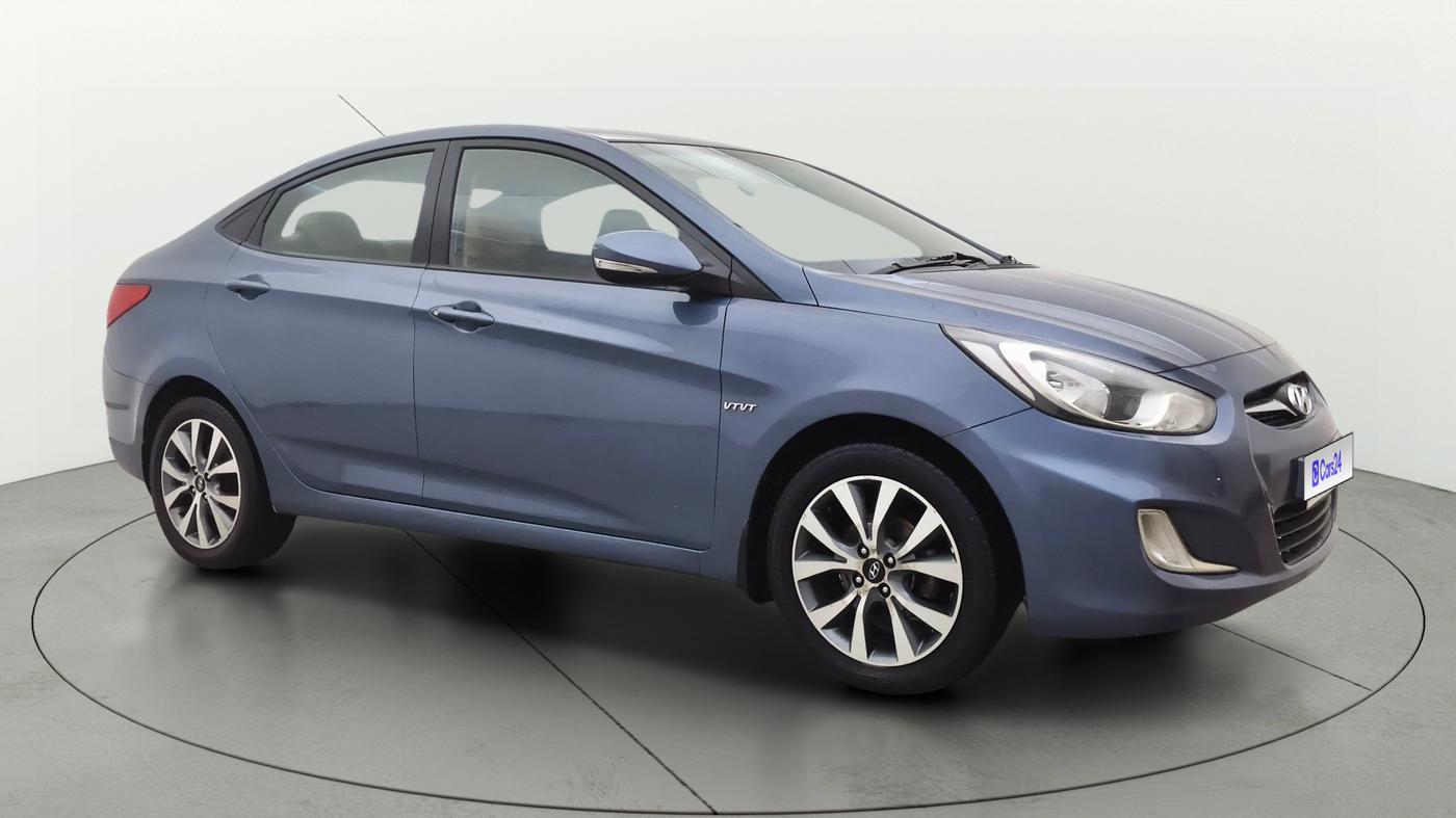 2014 Hyundai Verna FLUIDIC 1.6 VTVT SX, Petrol, Manual, 92,199 km, Right Front Diagonal