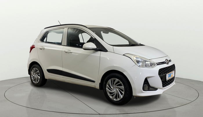 2017 Hyundai Grand i10 SPORTZ (O) 1.2 KAPPA VTVT, Petrol, Manual, 60,417 km, Right Front Diagonal