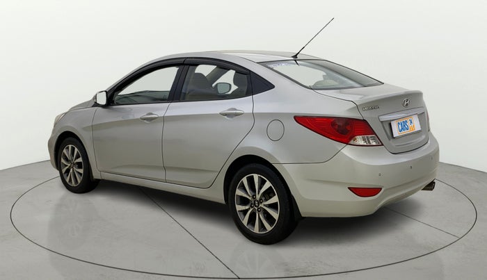 2014 Hyundai Verna FLUIDIC 1.4 CRDI CX, Diesel, Manual, 1,08,392 km, Left Back Diagonal