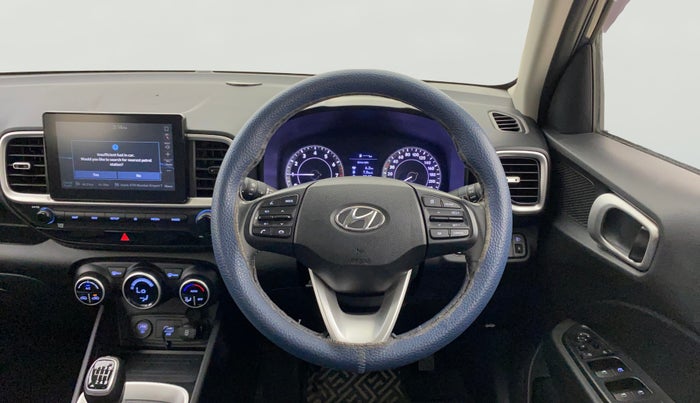 2019 Hyundai VENUE SX 1.0 (O) TURBO, Petrol, Manual, 26,684 km, Steering Wheel Close Up