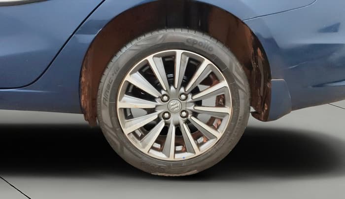 2021 Maruti Ciaz ALPHA  AT 1.5 SHVS PETROL, Petrol, Automatic, 37,832 km, Left Rear Wheel