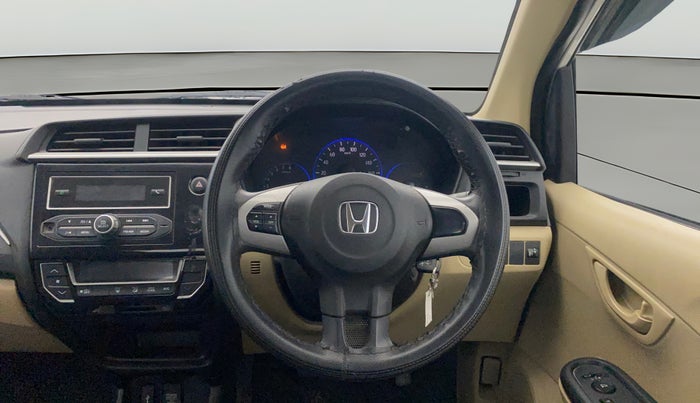 2017 Honda Amaze 1.2L I-VTEC S, Petrol, Manual, 28,471 km, Steering Wheel Close Up