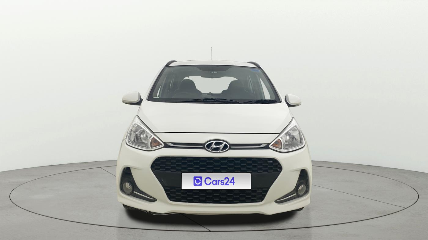 2018 Hyundai Grand i10 SPORTZ AT 1.2 KAPPA VTVT, Petrol, Automatic, 27,517 km, Front