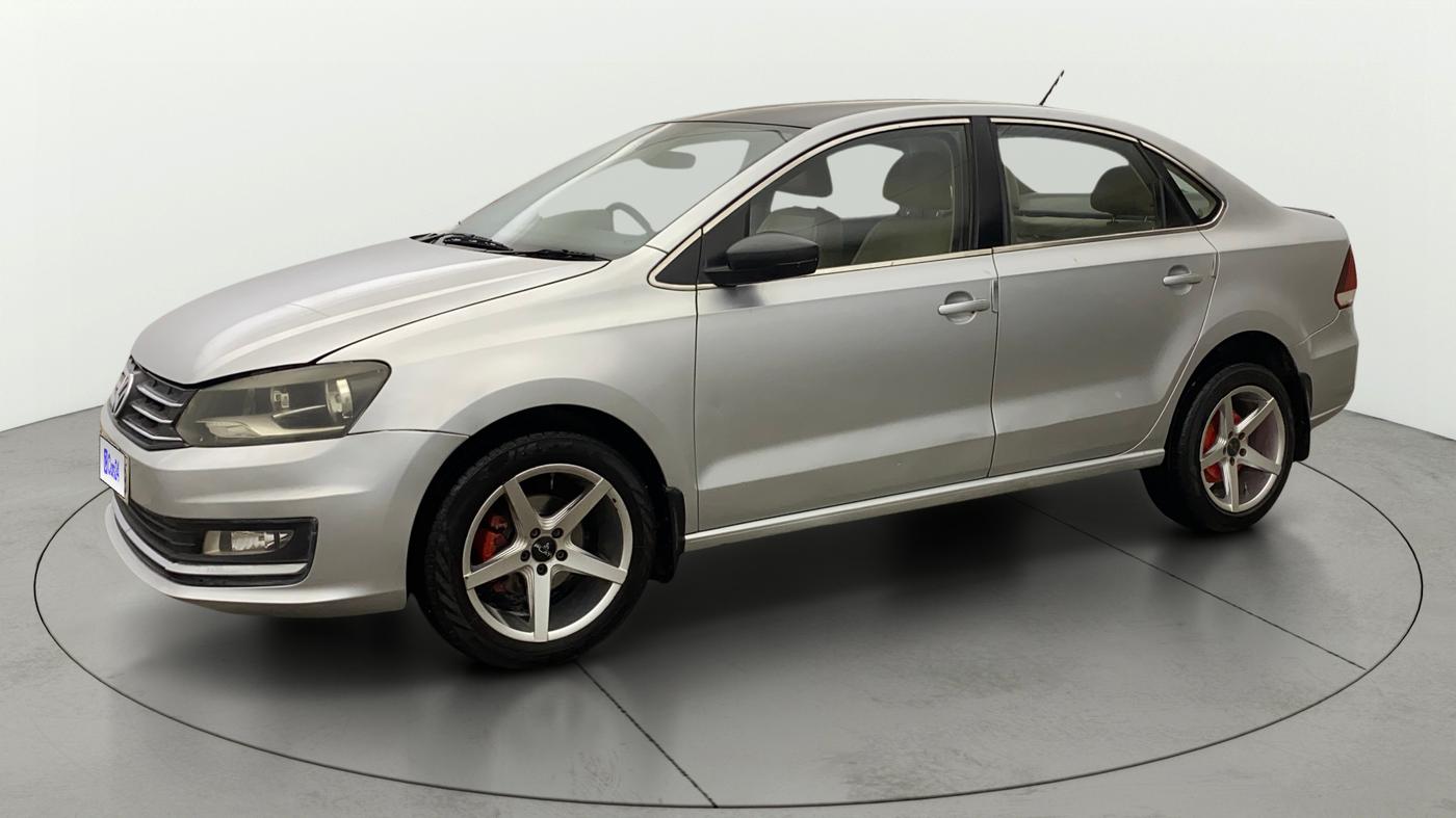 2016 Volkswagen Vento HIGHLINE 1.6 MPI, Petrol, Manual, 98,592 km, Left Front Diagonal