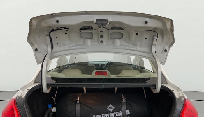 2015 Maruti Swift Dzire LXI (O), CNG, Manual, 80,486 km, Boot Door Open
