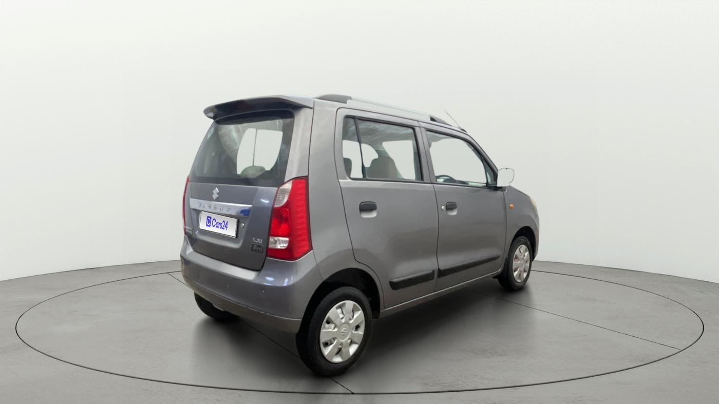 2018 Maruti Wagon R 1.0 LXI CNG, CNG, Manual, 45,243 km, Right Back Diagonal