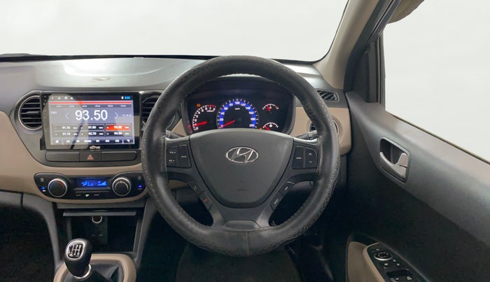 2014 Hyundai Xcent SX 1.2 (O), Petrol, Manual, 87,726 km, Steering Wheel Close Up