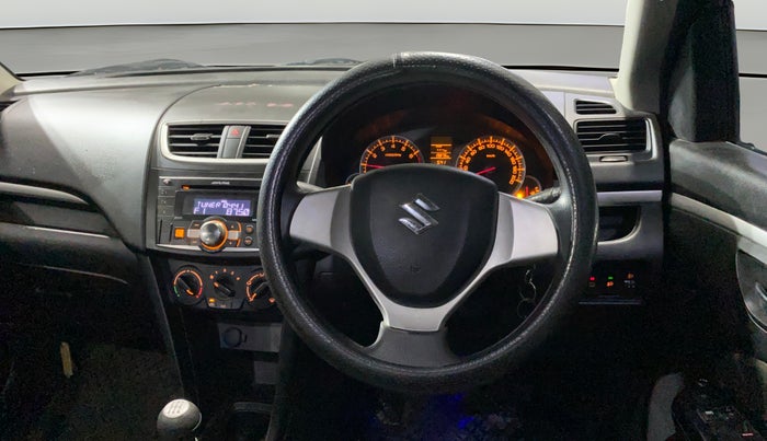 2014 Maruti Swift VXI, Petrol, Manual, 19,872 km, Steering Wheel Close Up
