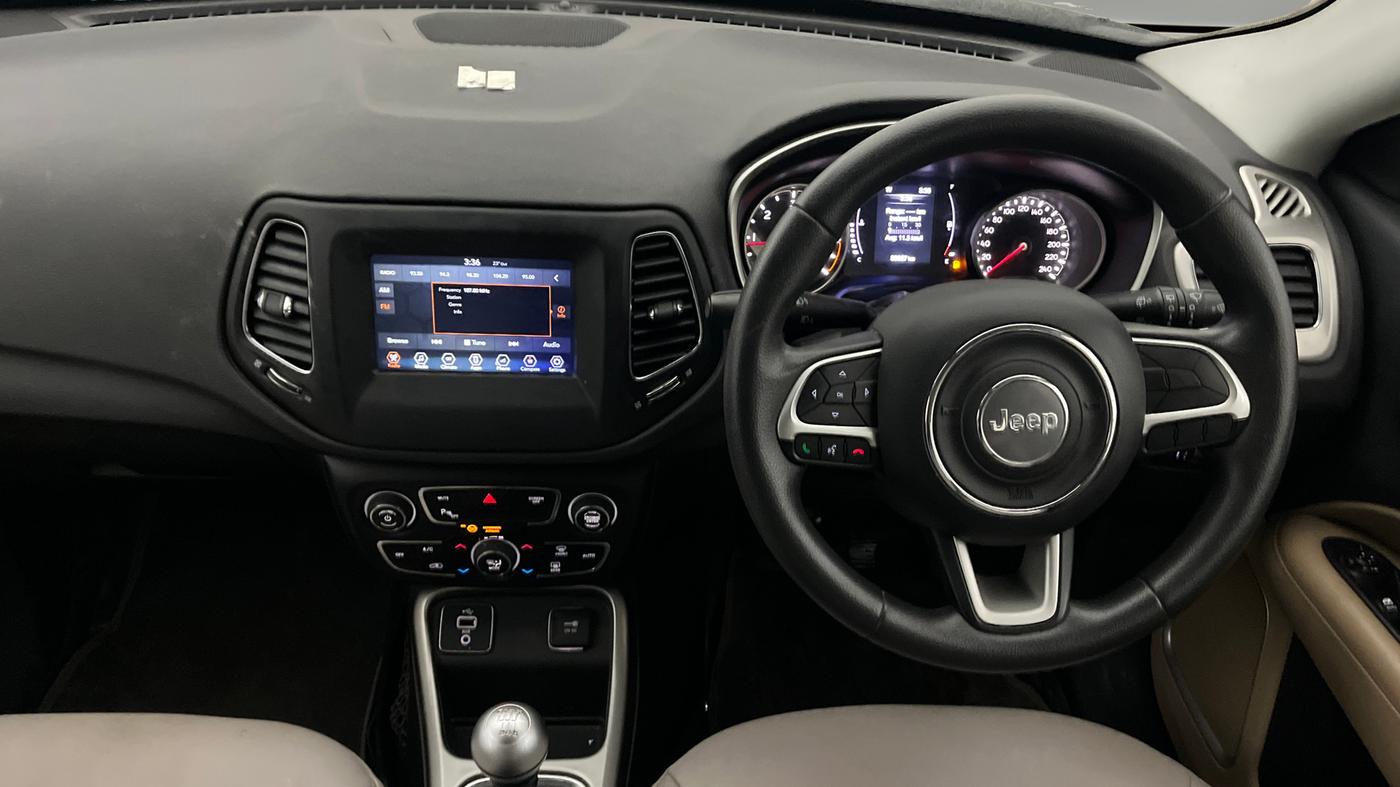 2019 Jeep Compass LONGITUDE (O) 2.0 DIESEL, Diesel, Manual, 39,486 km, Steering Wheel Close Up