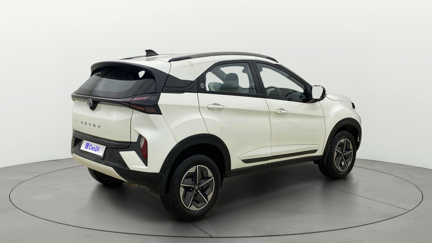 2024 Tata NEXON CREATIVE+ DCA 1.2 PETROL, Petrol, Automatic, 15,413 km, Right Back Diagonal