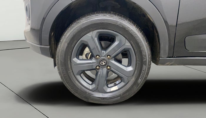 2023 Tata NEXON XZ PLUS PETROL DARK EDITION, Petrol, Manual, 7,825 km, Left Front Wheel