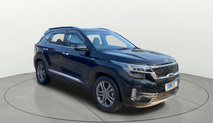 2020 KIA SELTOS HTX IVT 1.5 PETROL, Petrol, Automatic, 59,859 km, Right Front Diagonal