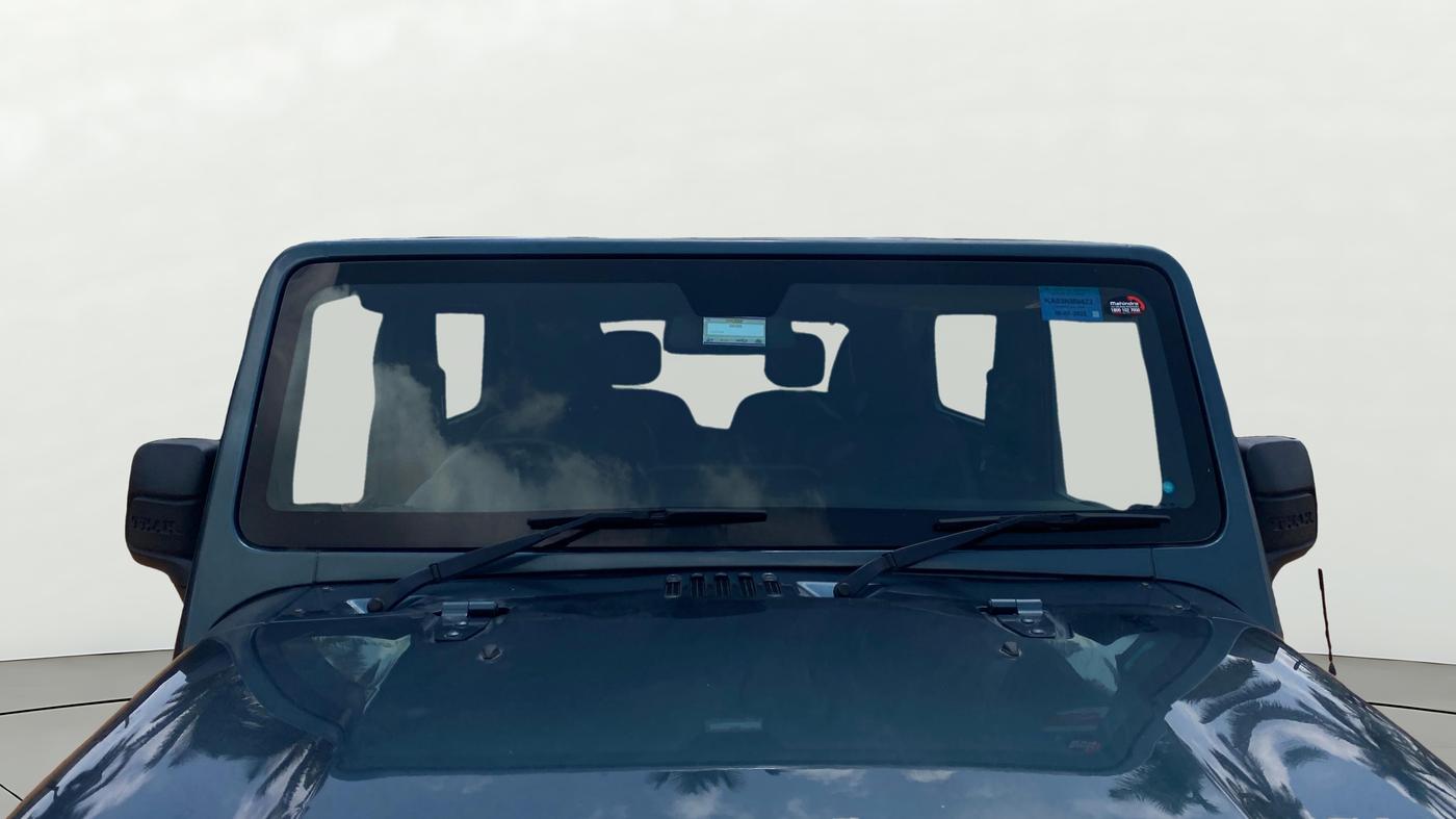 2022 Mahindra Thar LX PETROL HT 4WD AT, Petrol, Automatic, 11,187 km, Front Windshield