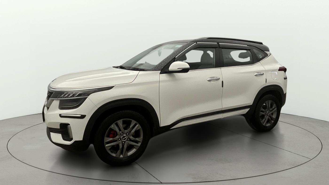 2020 KIA SELTOS HTX 1.5 PETROL, Petrol, Manual, 37,139 km, Left Front Diagonal
