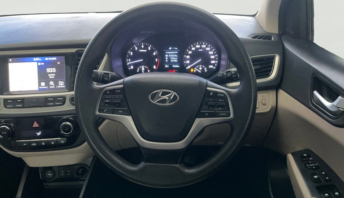 2019 Hyundai Verna 1.6 VTVT SX, Petrol, Manual, 76,303 km, Steering Wheel Close Up