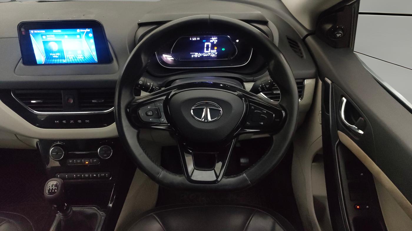 2021 Tata NEXON XZ PLUS PETROL SUNROOF, Petrol, Manual, 67,786 km, Steering Wheel Close Up