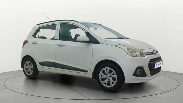 2015 Hyundai Grand i10 ASTA AT 1.2 KAPPA VTVT, Petrol, Automatic, 70,883 km, Right Front Diagonal