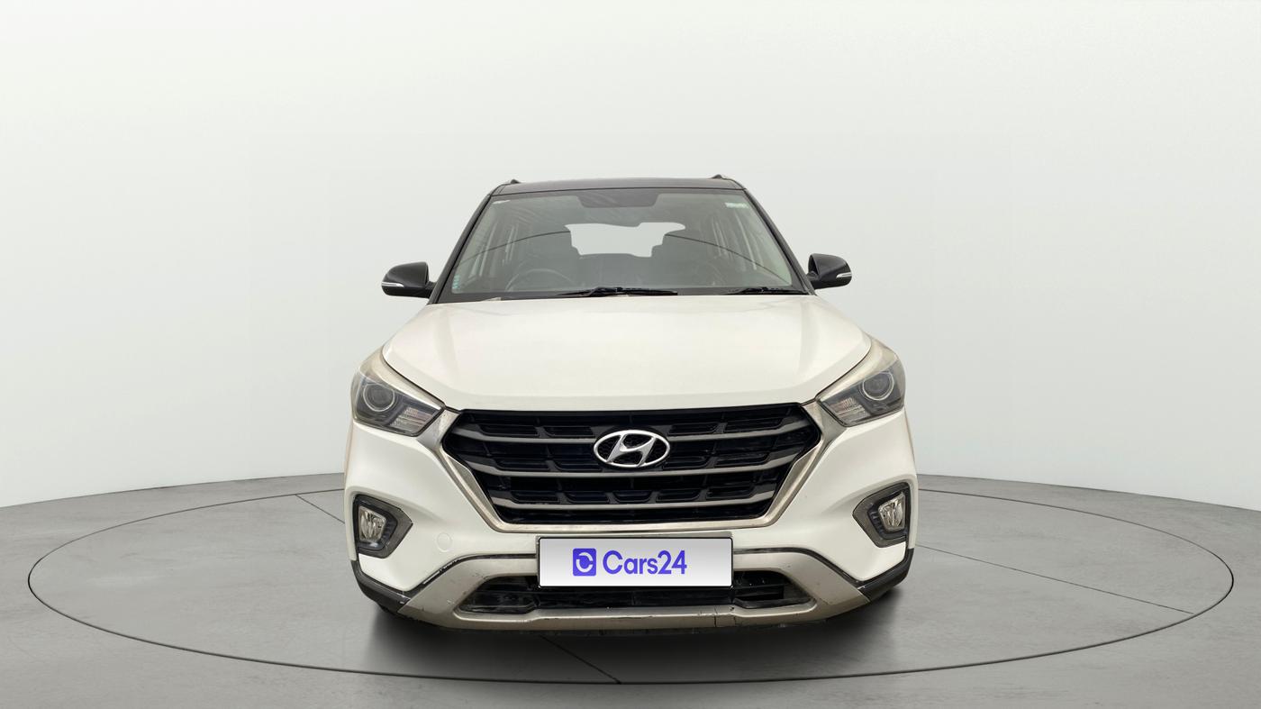 2019 Hyundai Creta SX SPORTS EDITION 1.6 PETROL DUAL TONE, Petrol, Manual, 35,189 km, Front