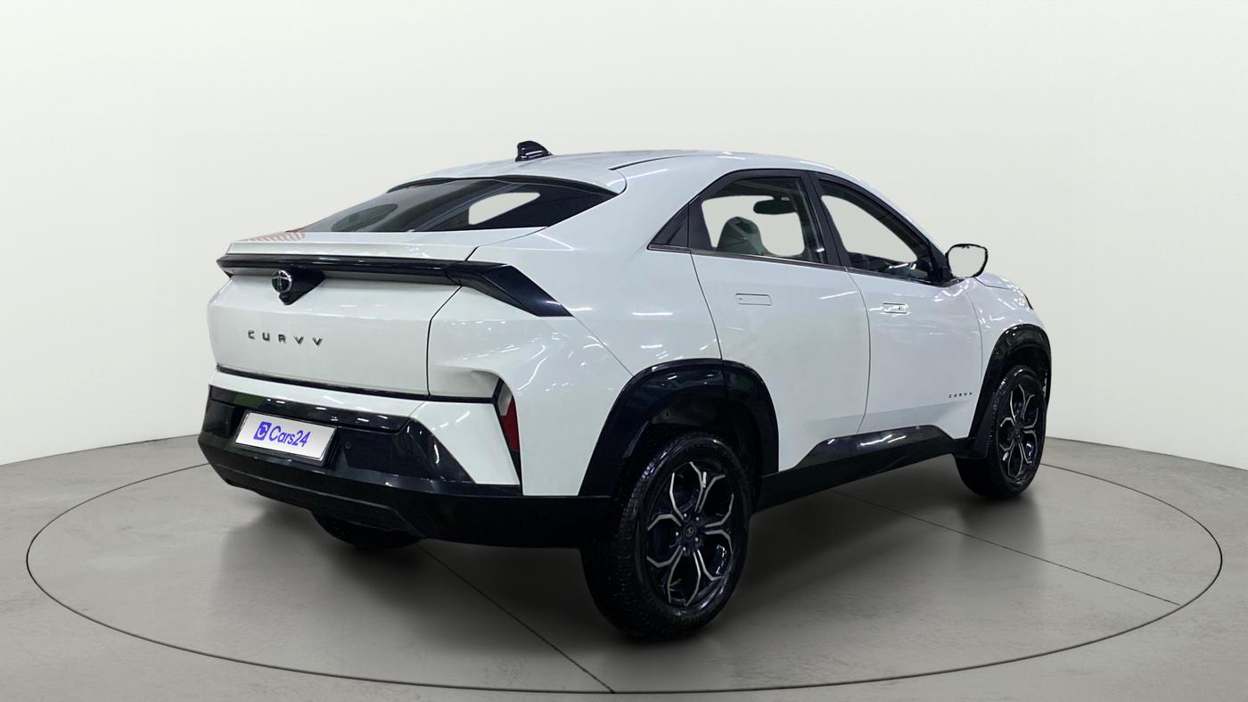 2025 Tata Curvv Creative 1.2 Petrol 7DCA, Petrol, Automatic, 12,474 km, Right Back Diagonal