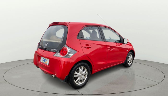 2012 Honda Brio V MT, Petrol, Manual, 1,00,793 km, Right Back Diagonal